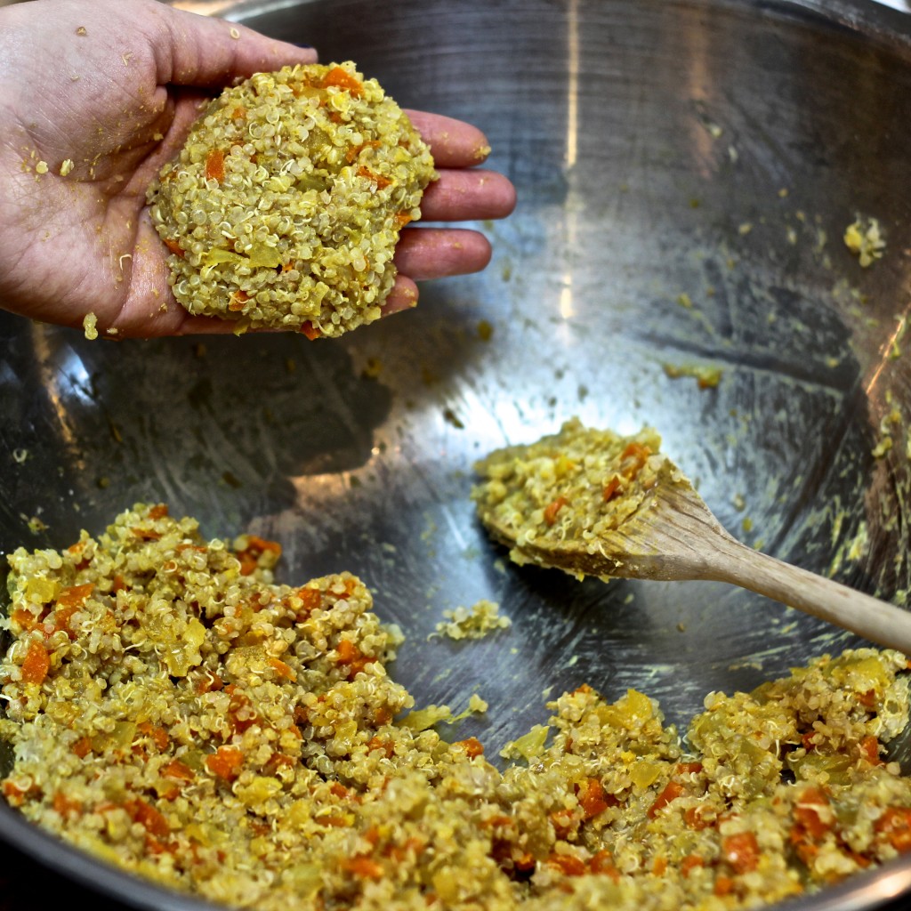 Quinoa and Veggie Cakes