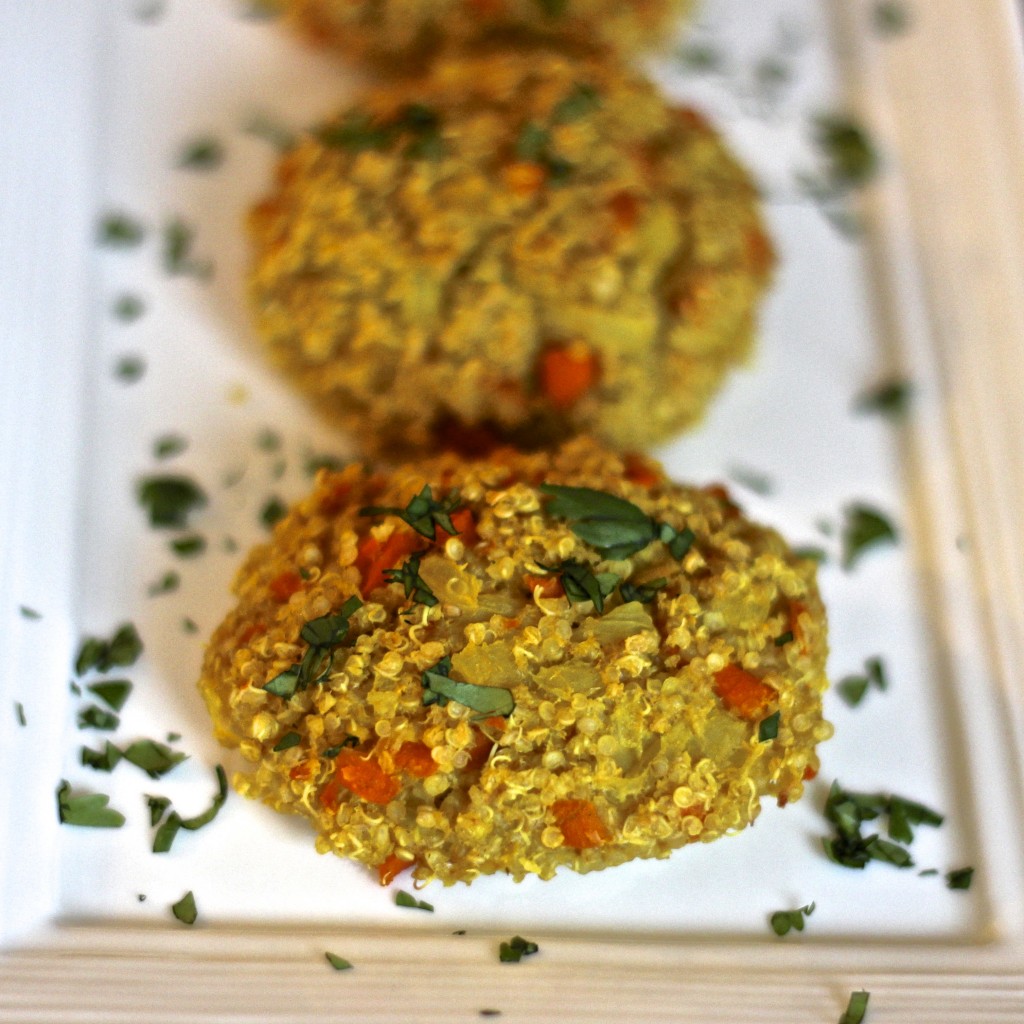 Quinoa and Veggie Cakes