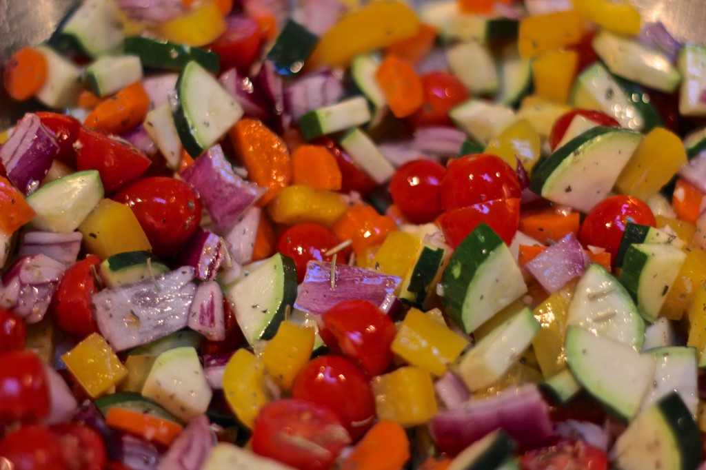 Garlic and Herb Roasted Vegetables