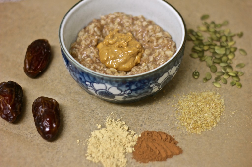 Maple Spice Oatmeal Bowl of Goodness