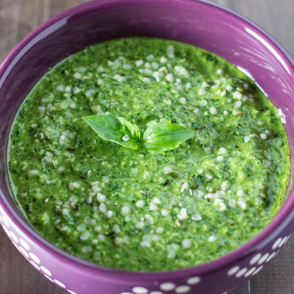 Basil and Hemp Seed Pesto