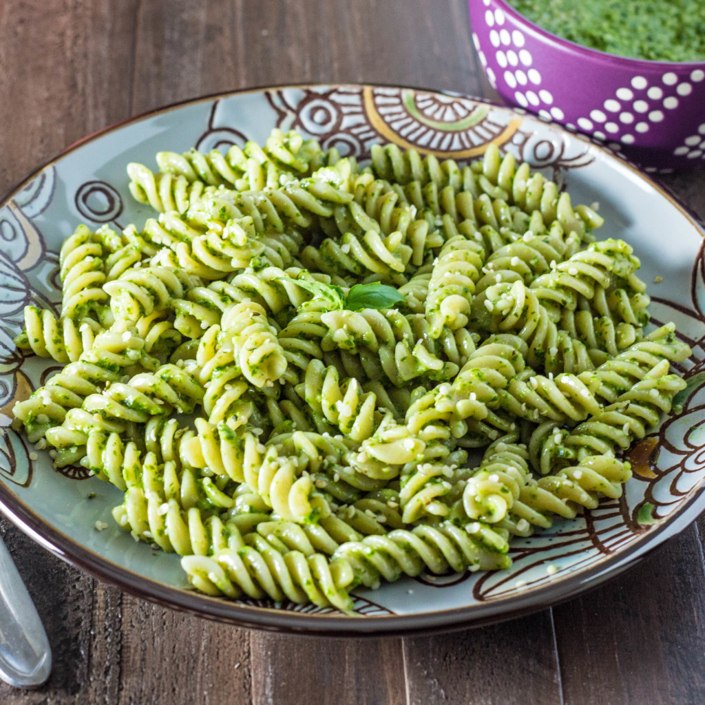 Basil and Hemp Seed Pesto