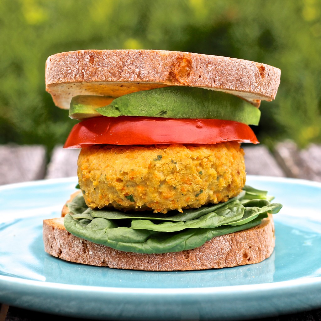 Basic Veggie and Bean Burgers