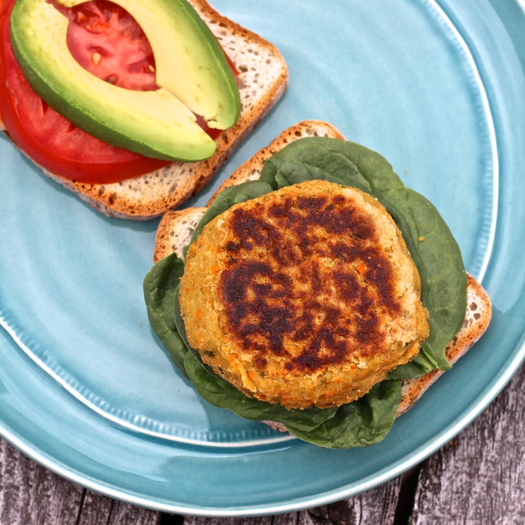 Basic Veggie and Bean Burgers