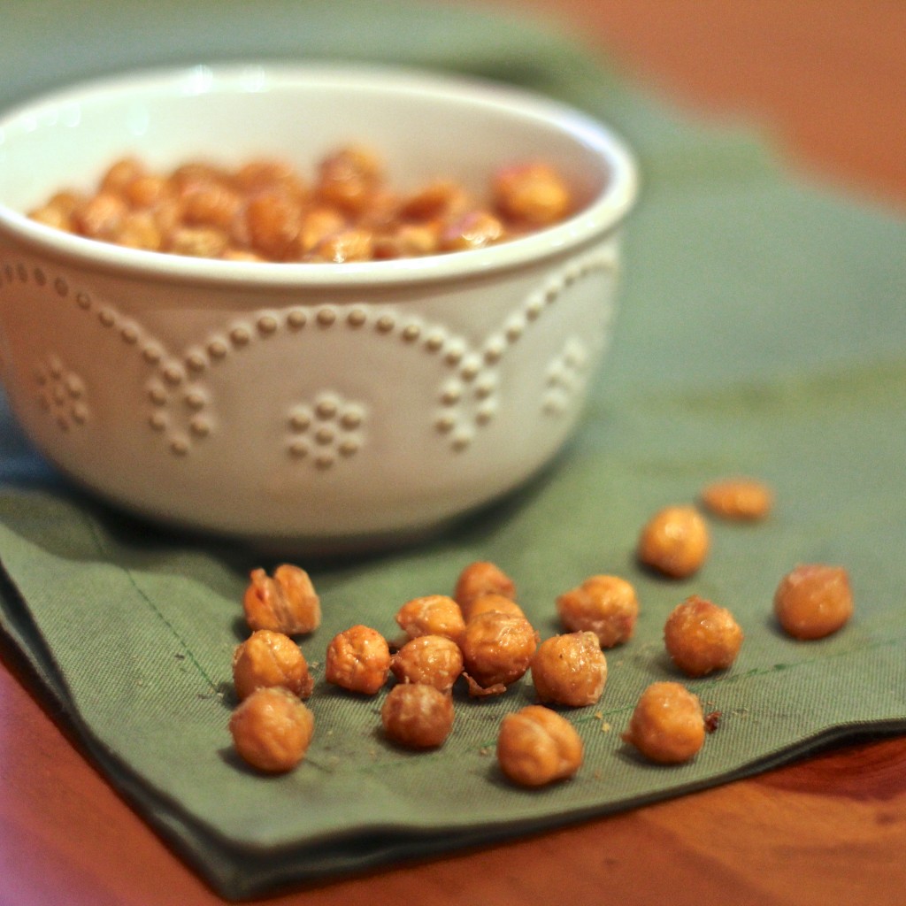 Oven Roasted Chickpeas