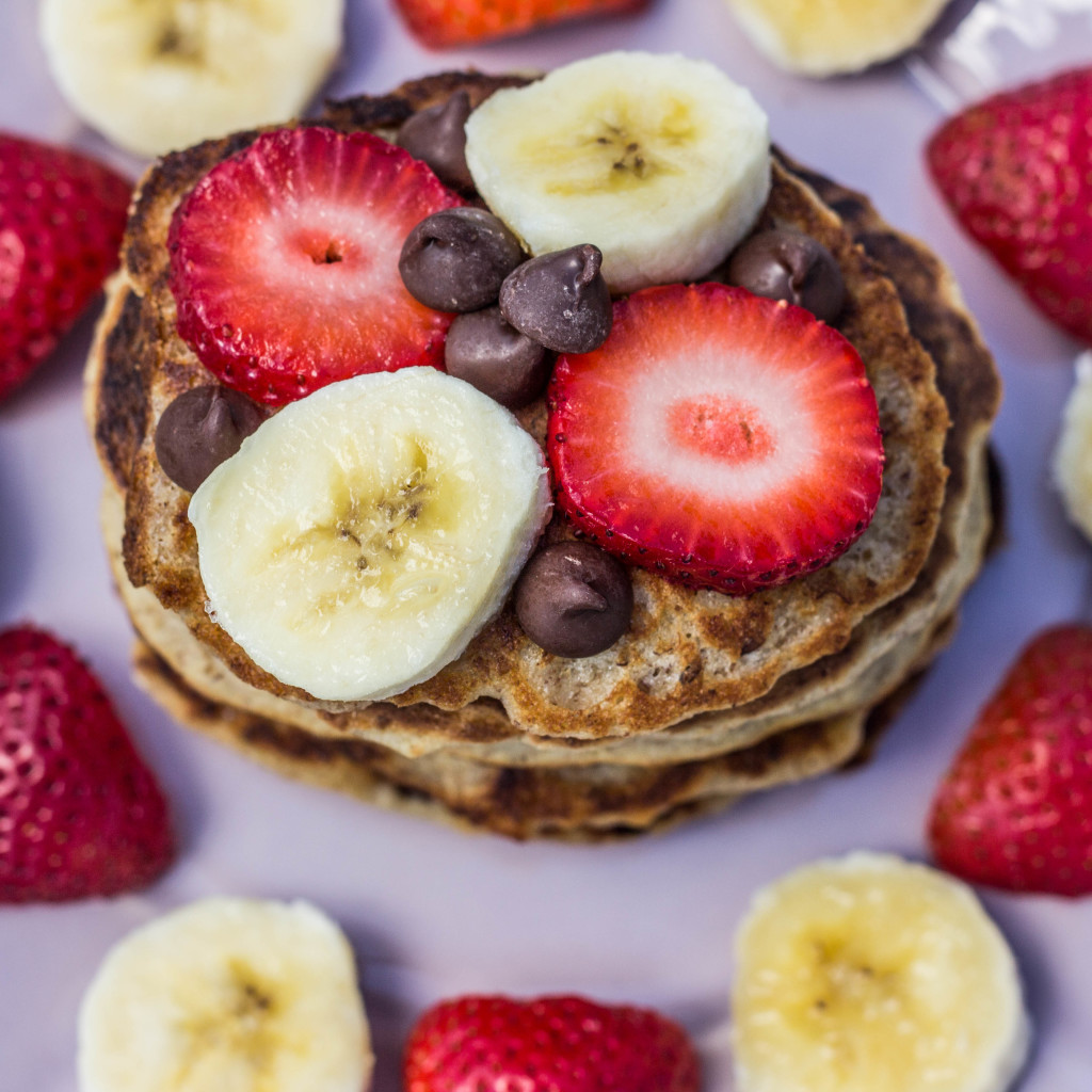 Personal Vegan Pancake Stack