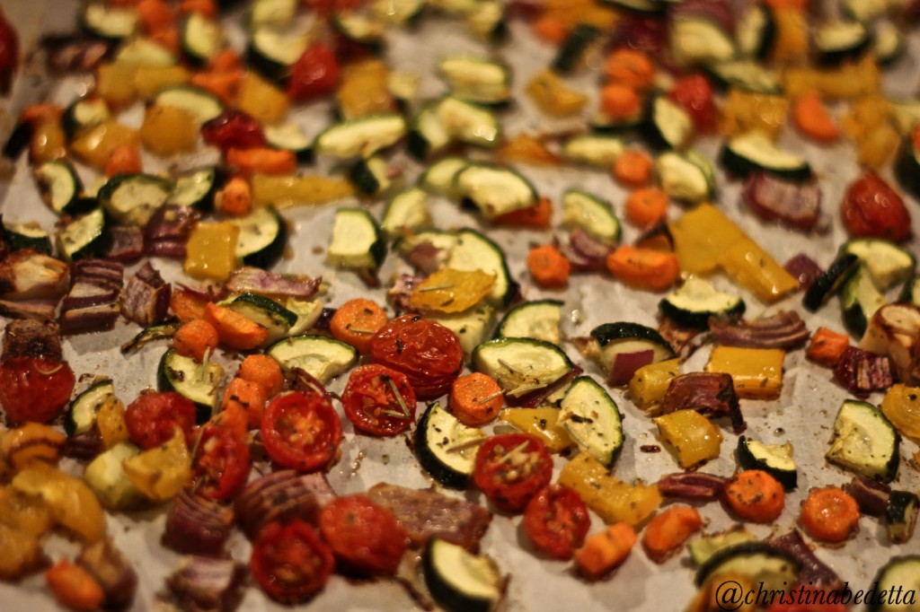 Garlic and Herb Roasted Vegetables