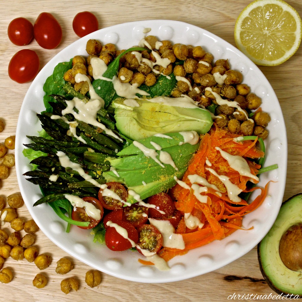 Nourishing Power Bowl with Lemon-Tahini Dressing