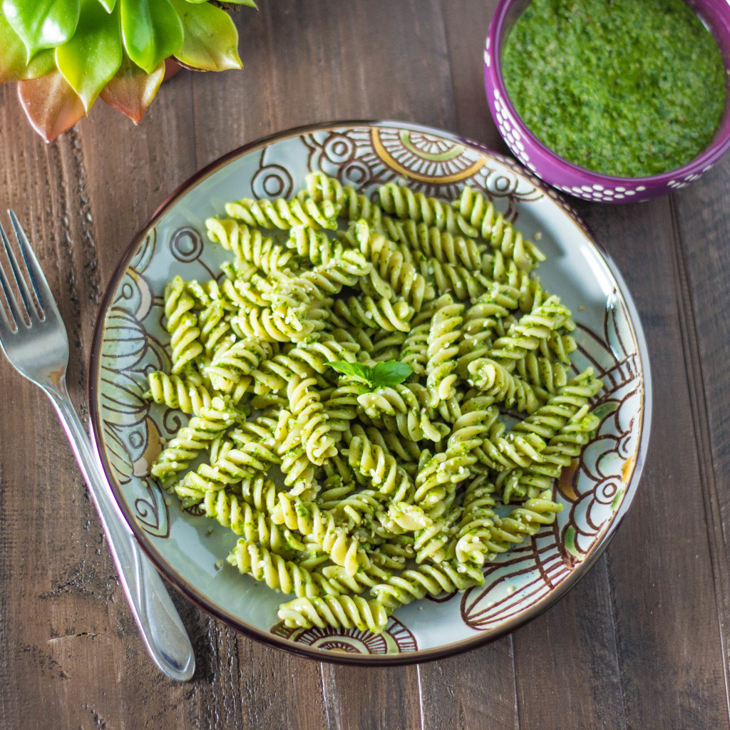 Basil and Hemp Seed Pesto