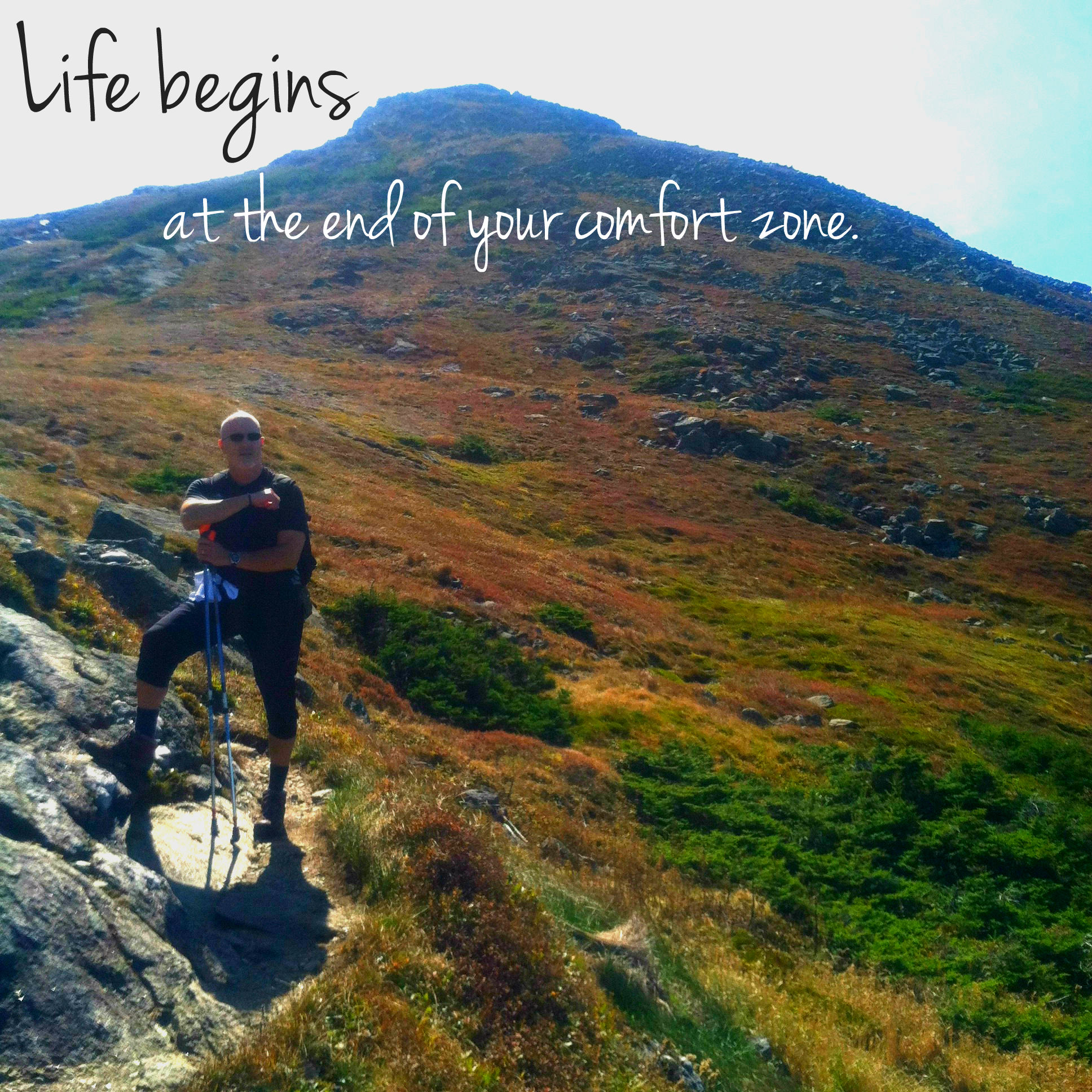 Life begins at the end of your comfort zone. - Create. Nourish. Love.