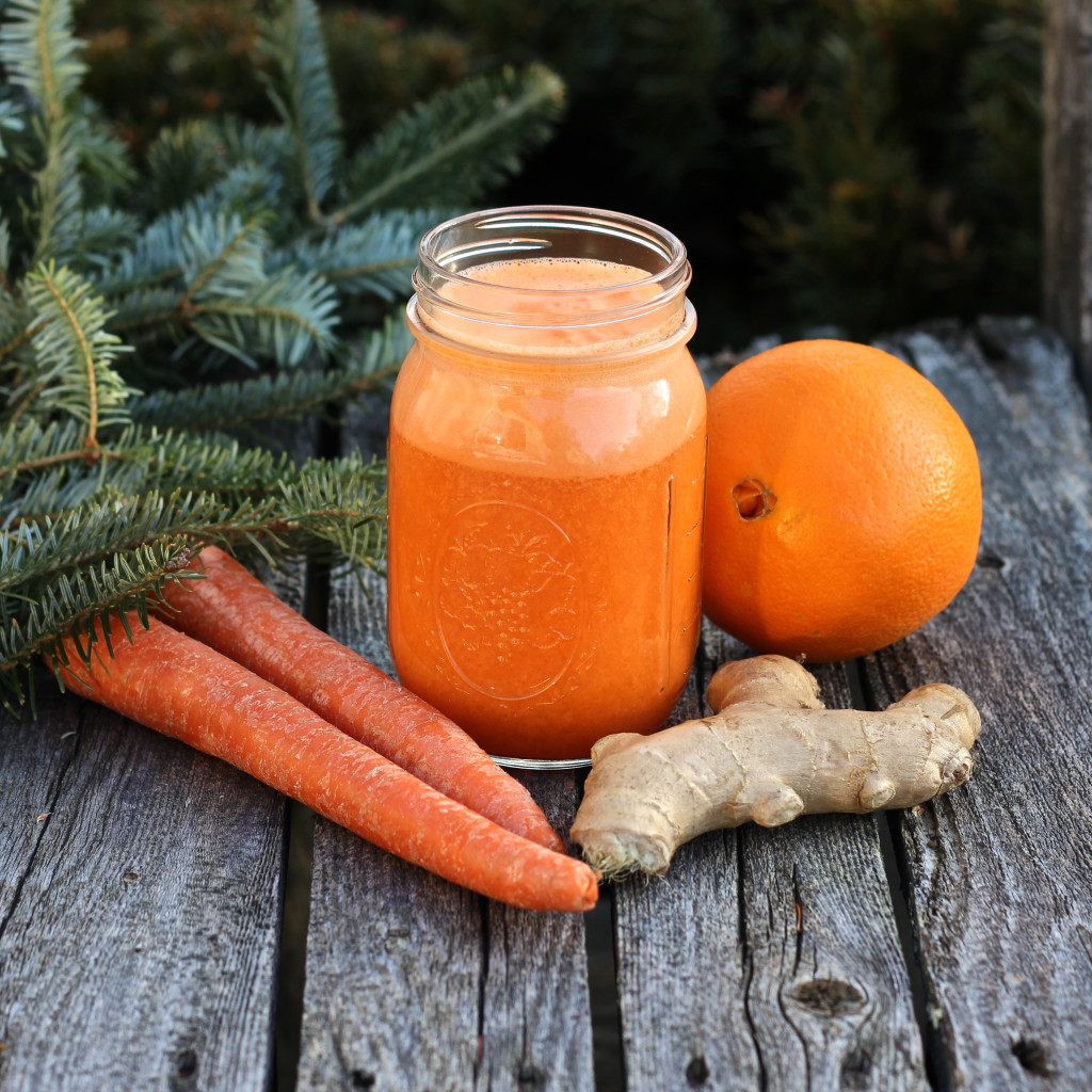 Orange-Carrot Ginger Juice