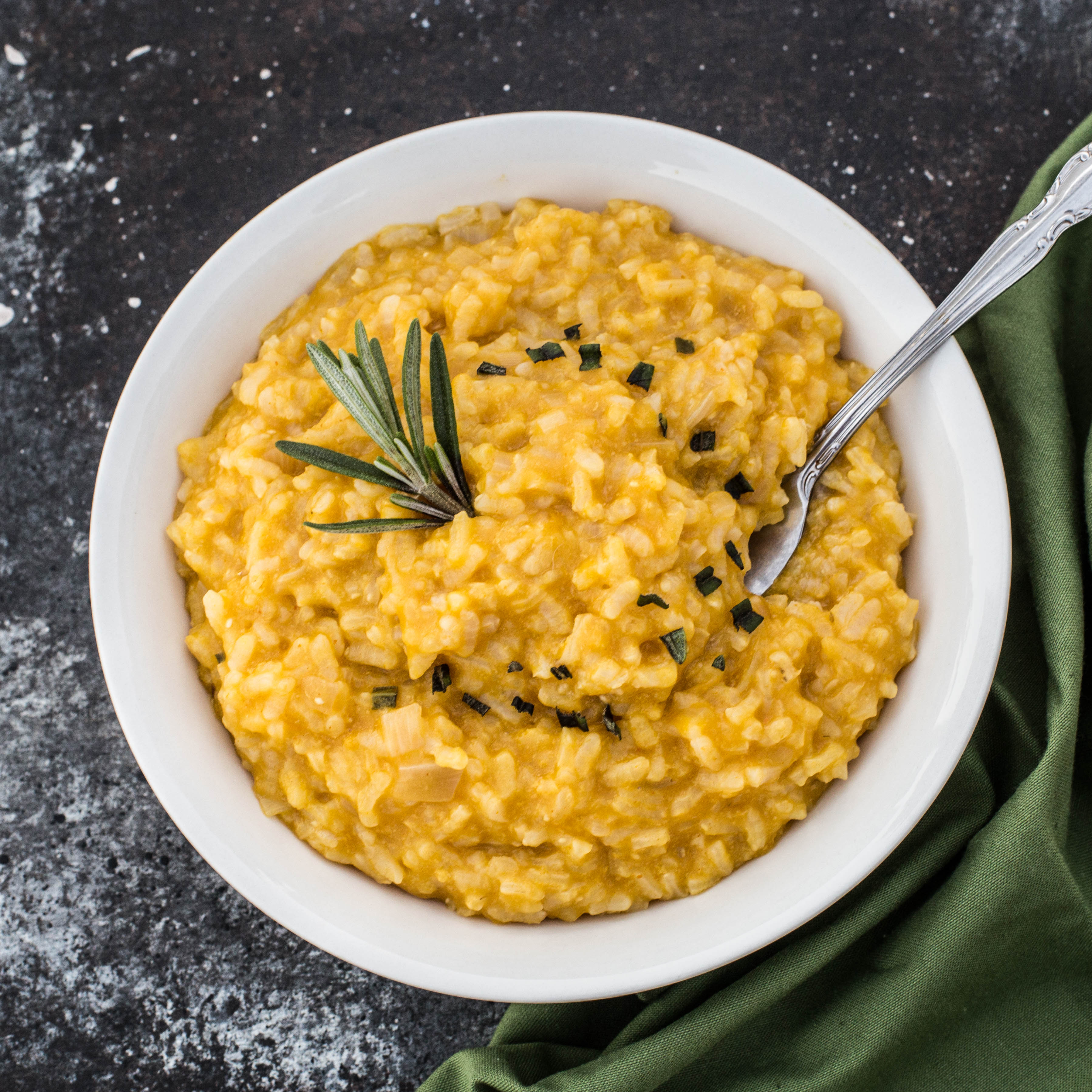 Creamy Pumpkin Risotto - Create. Nourish. Love.